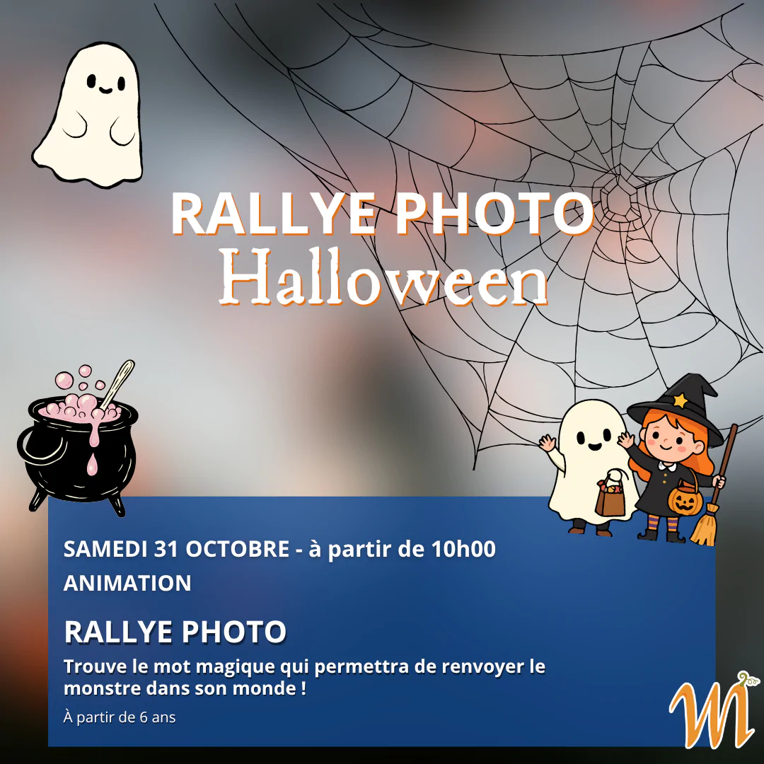 Rallye photo Halloween à la librairie Martelle