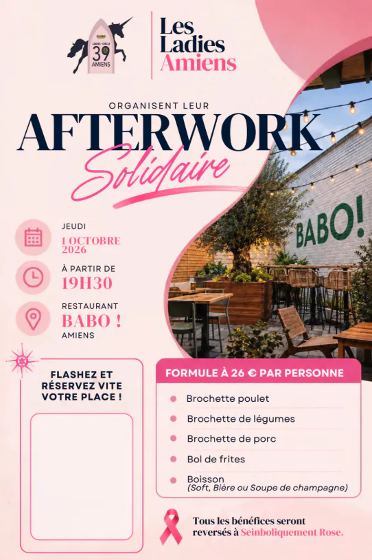 After Work octobre rose pour Seinbolliquement rose