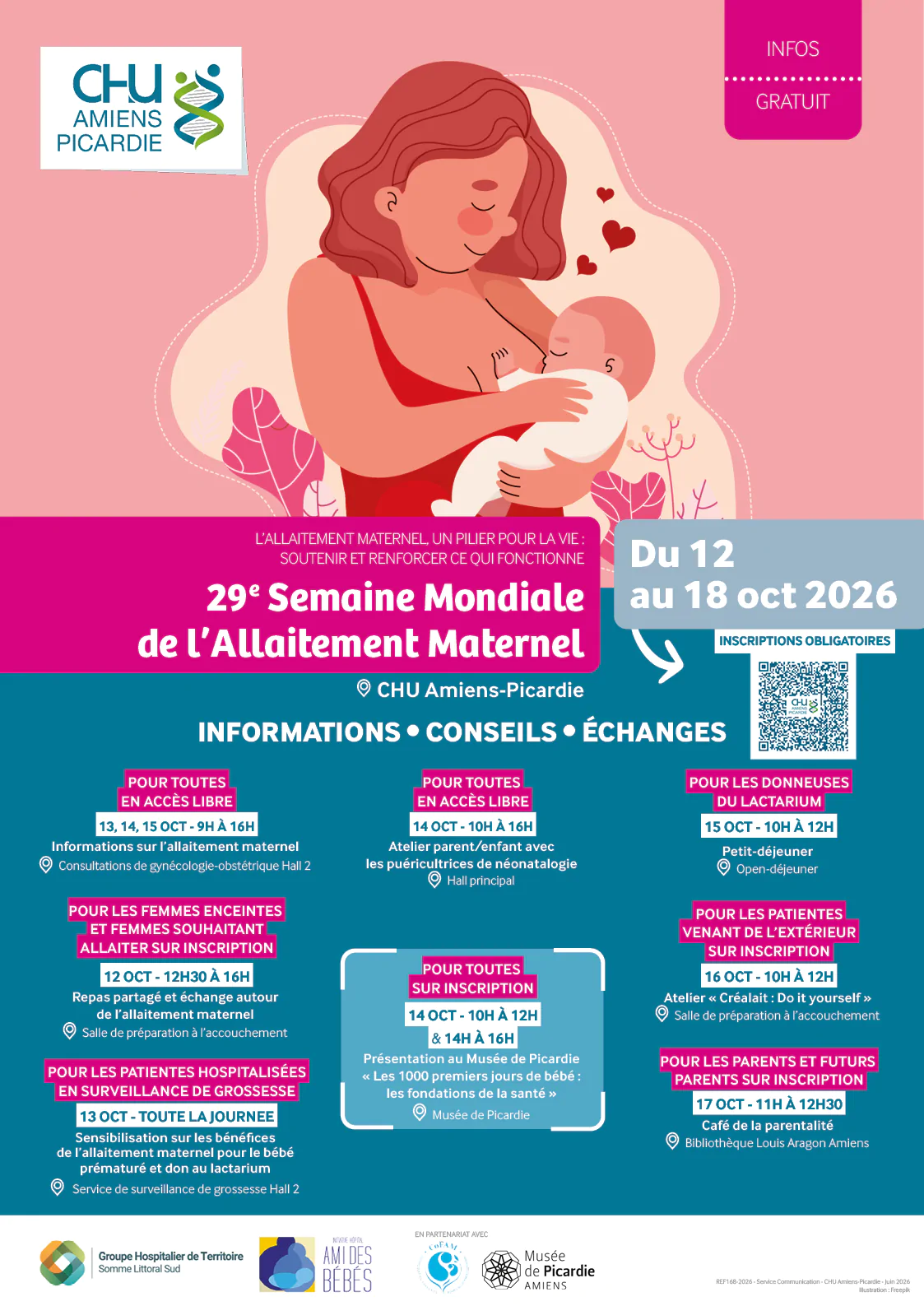 Allaitement maternel : repas partagé et échange