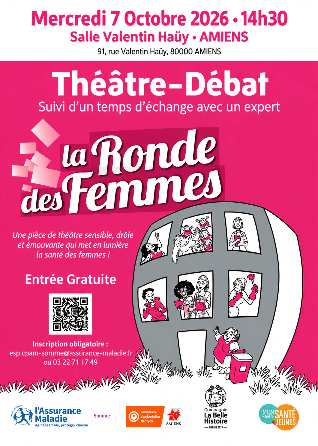 Théâtre-Débat – La Ronde des Femmes