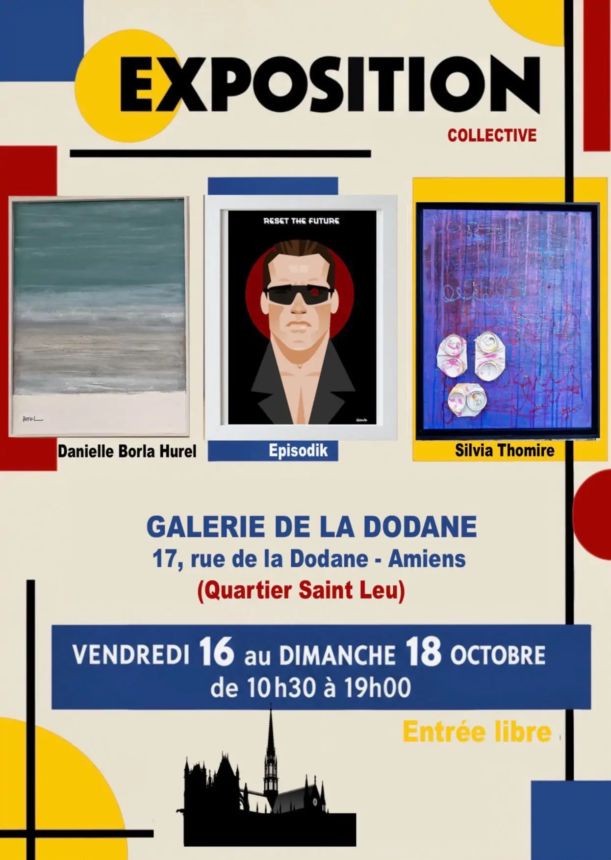 Artistes exposent à la Dodane ( 16 au 18 OOctobre)