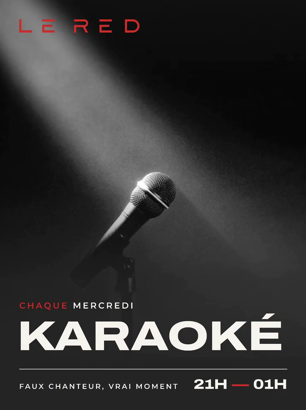 Karaoké au Red