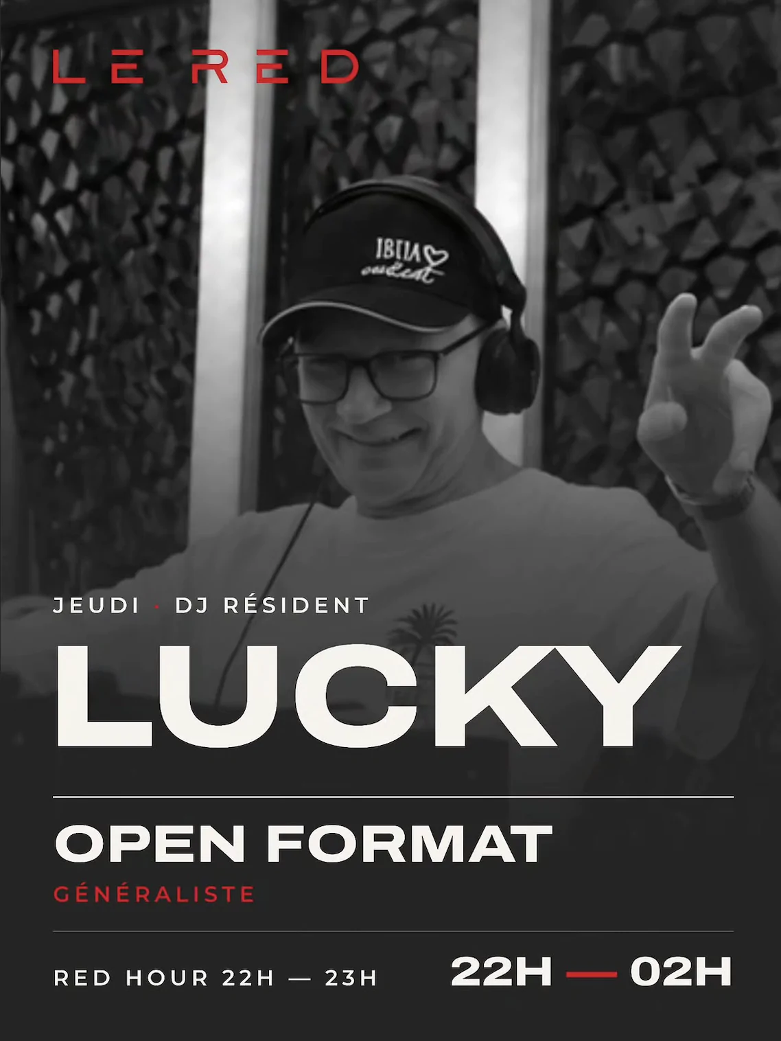 Lucky au Red