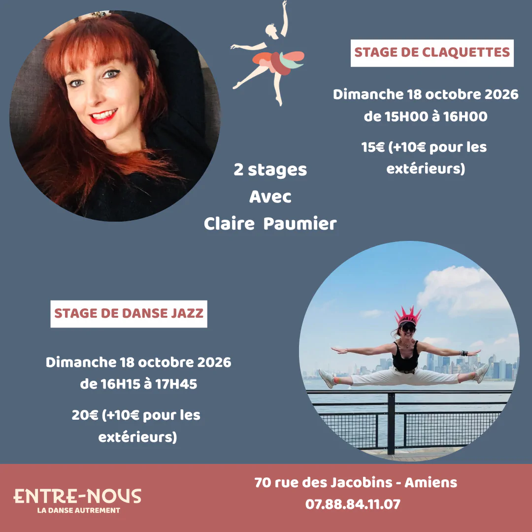 Stage de claquettes et de danse Jazz