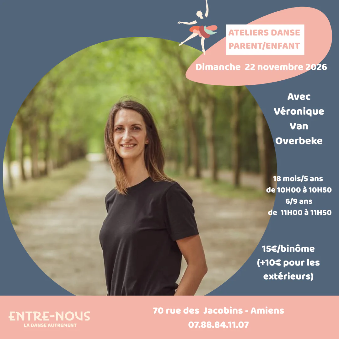 Atelier danse parent/enfant (18 mois/10 ans)