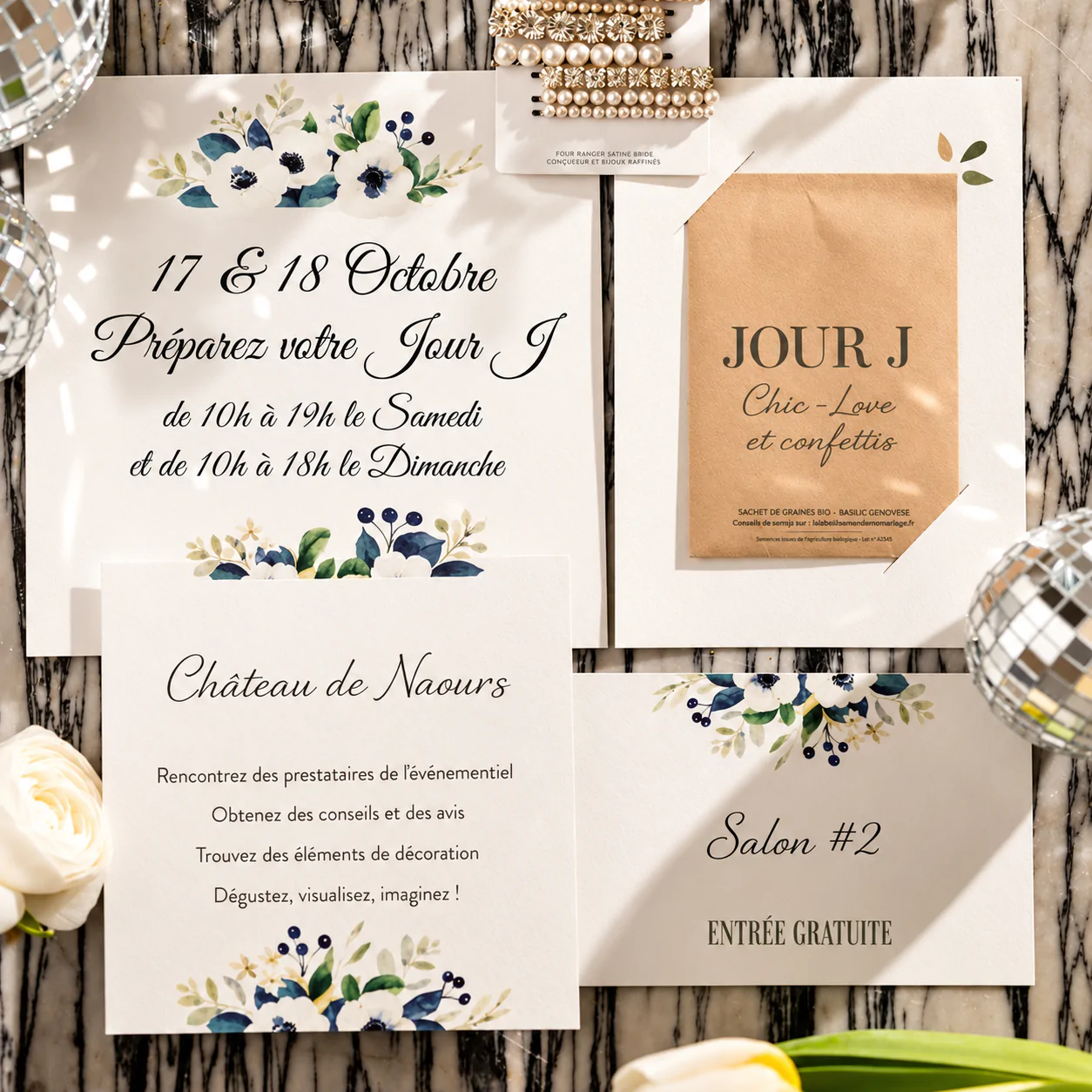 Préparez votre Jour J – Salon du mariage