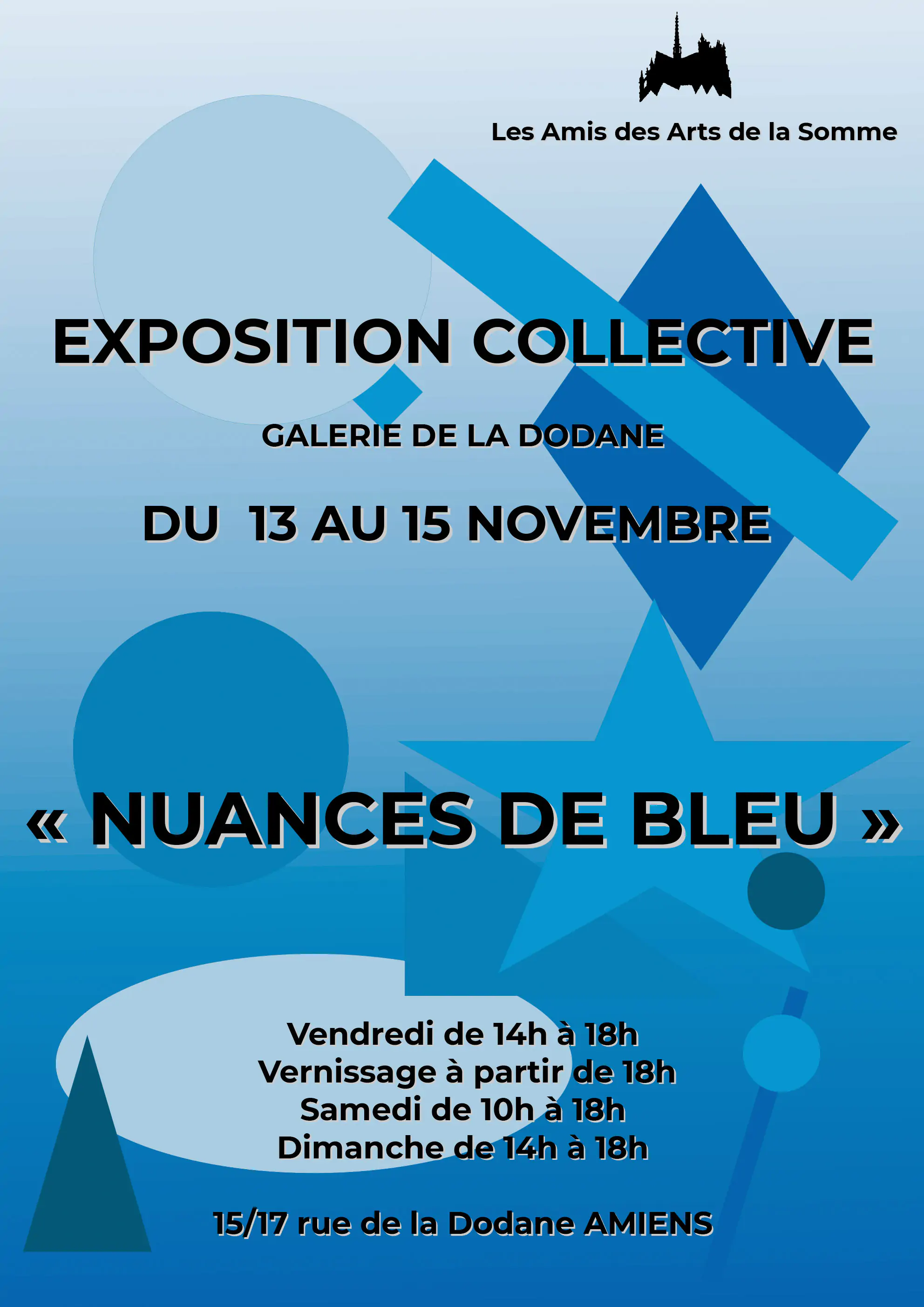 Exposition Collective " Nuances de Bleu"
