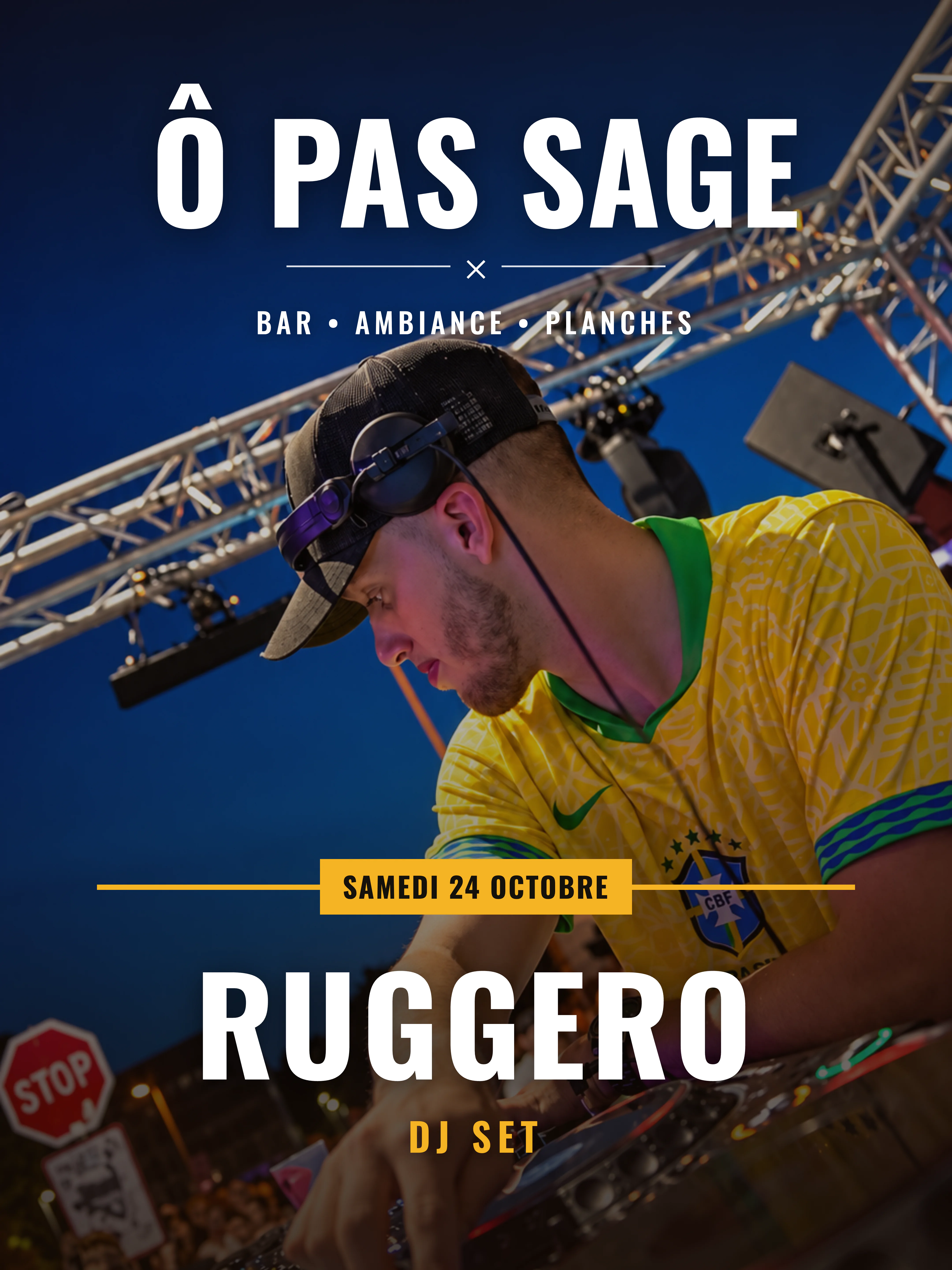 RUGGERO – DJ Set chez Ô Pas Sage