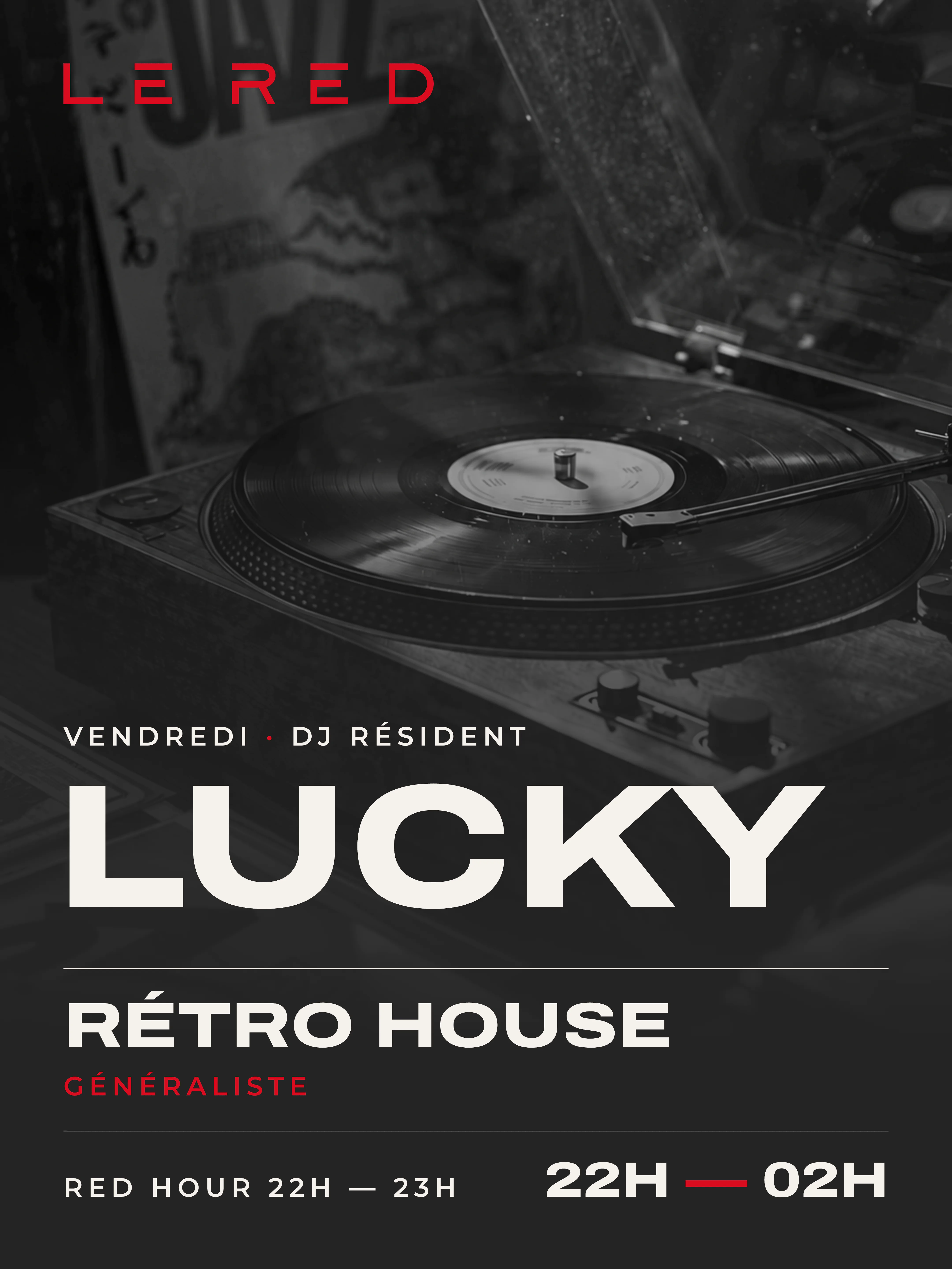 LUCKY au Red
