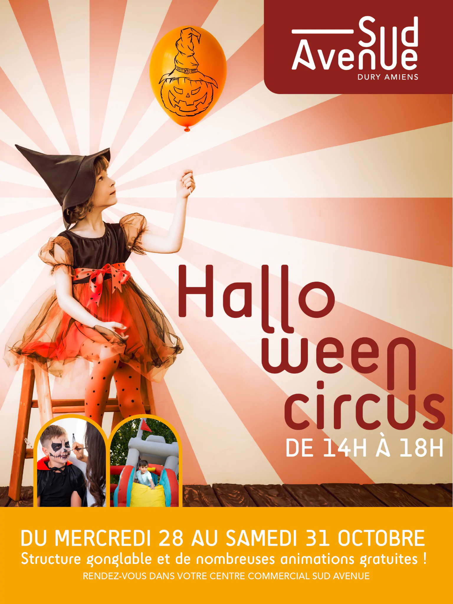 Halloween Circus : le cirque d'Halloween débarque à Sud Avenue !