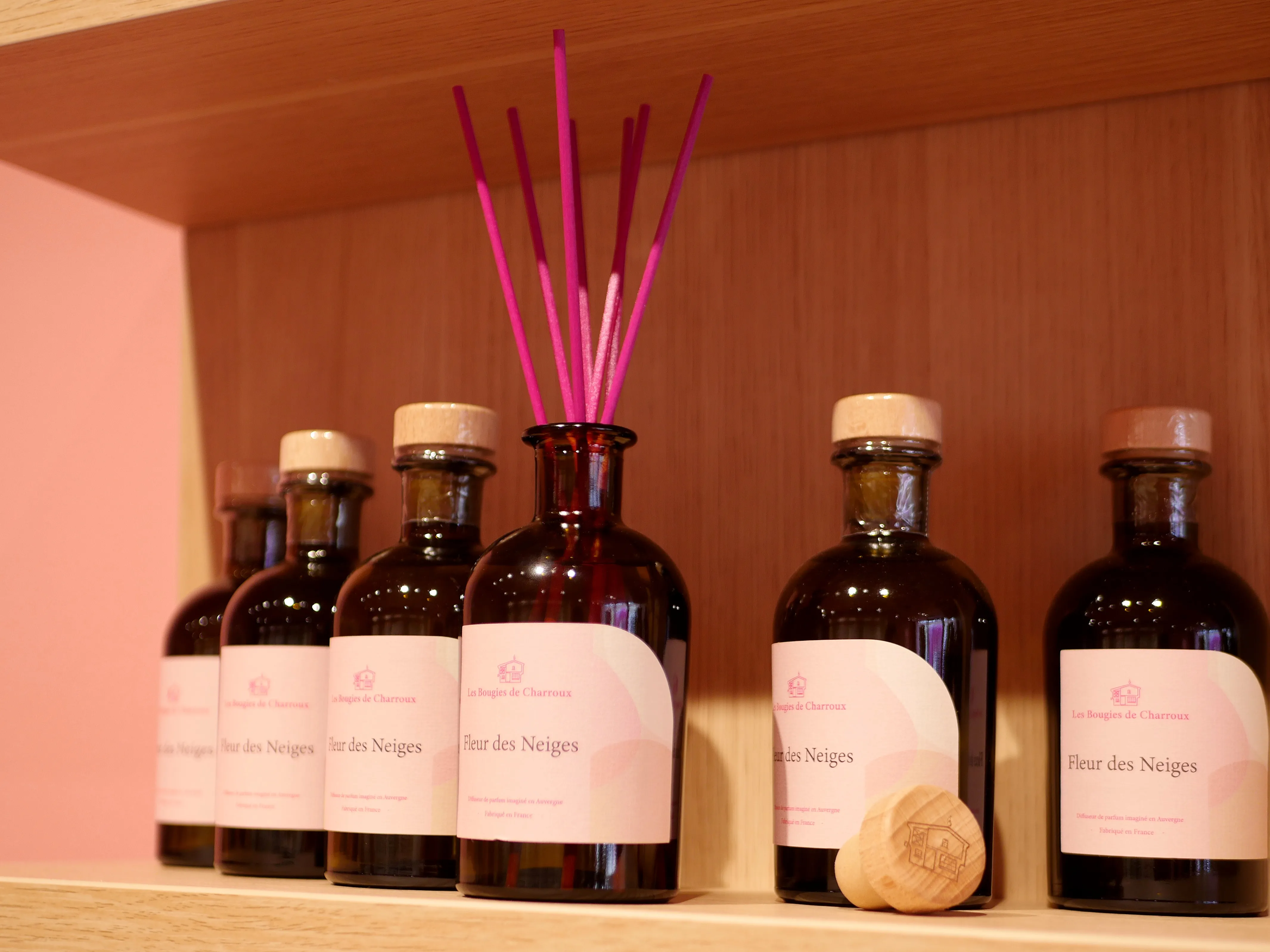 Bougies artisanales fabriquées en France