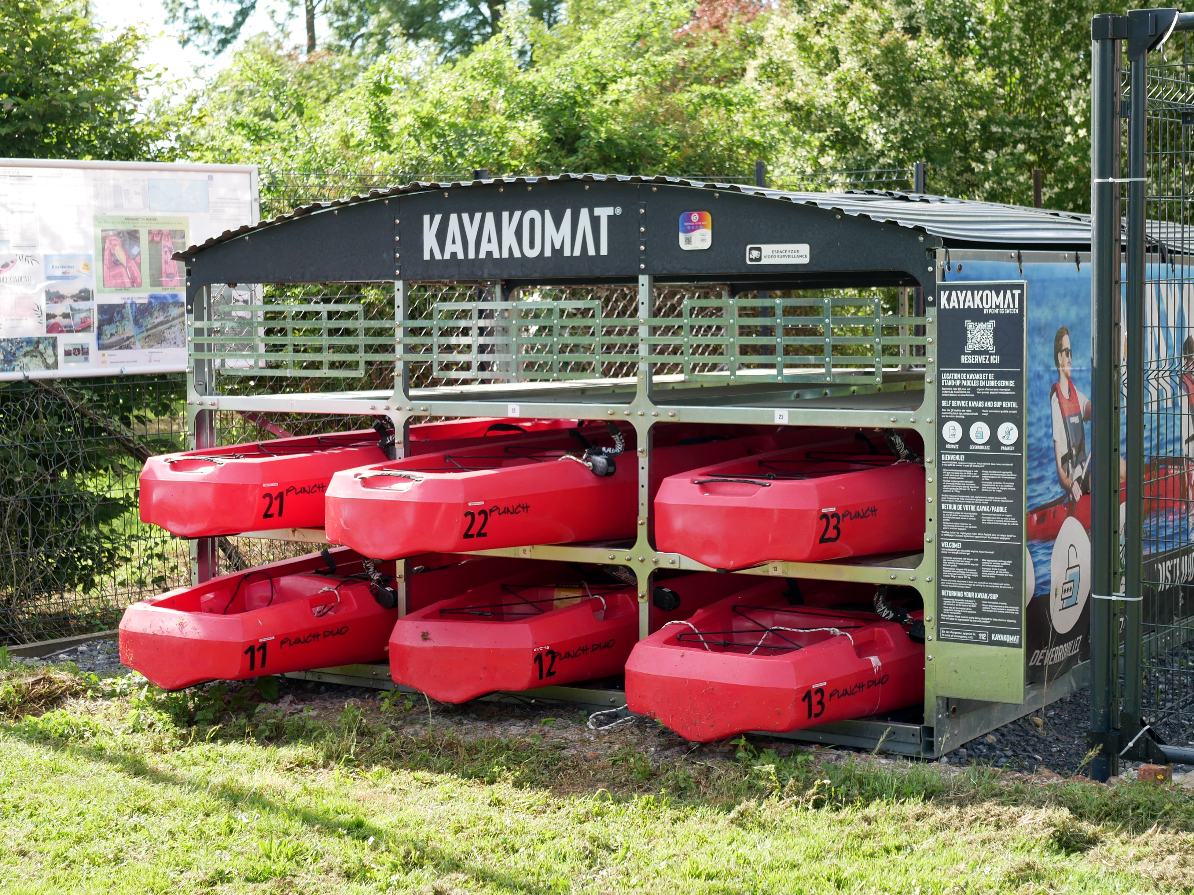 Kayakomat Sailly-Laurette