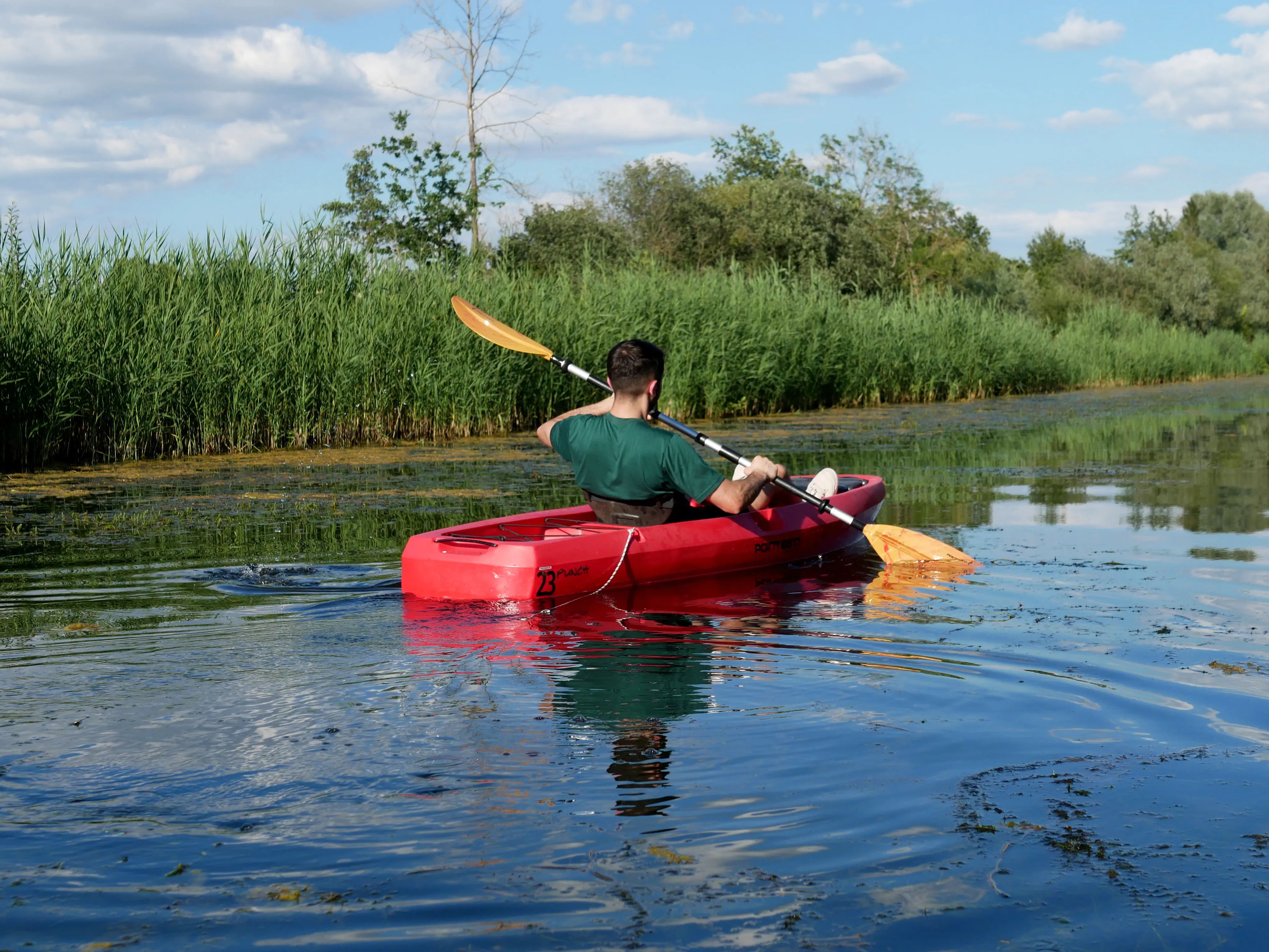 Pagayez en toute liberté sur le canal de la Somme