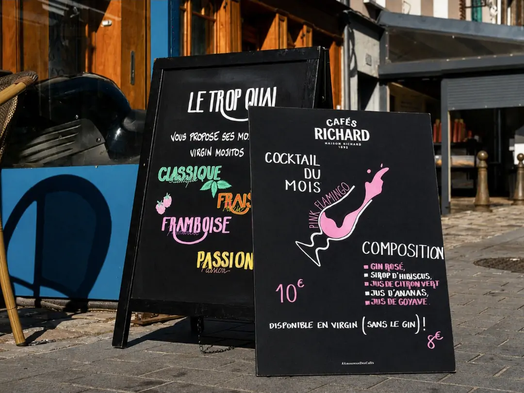 Cocktails, terrasse et sunset au bord de l’eau
