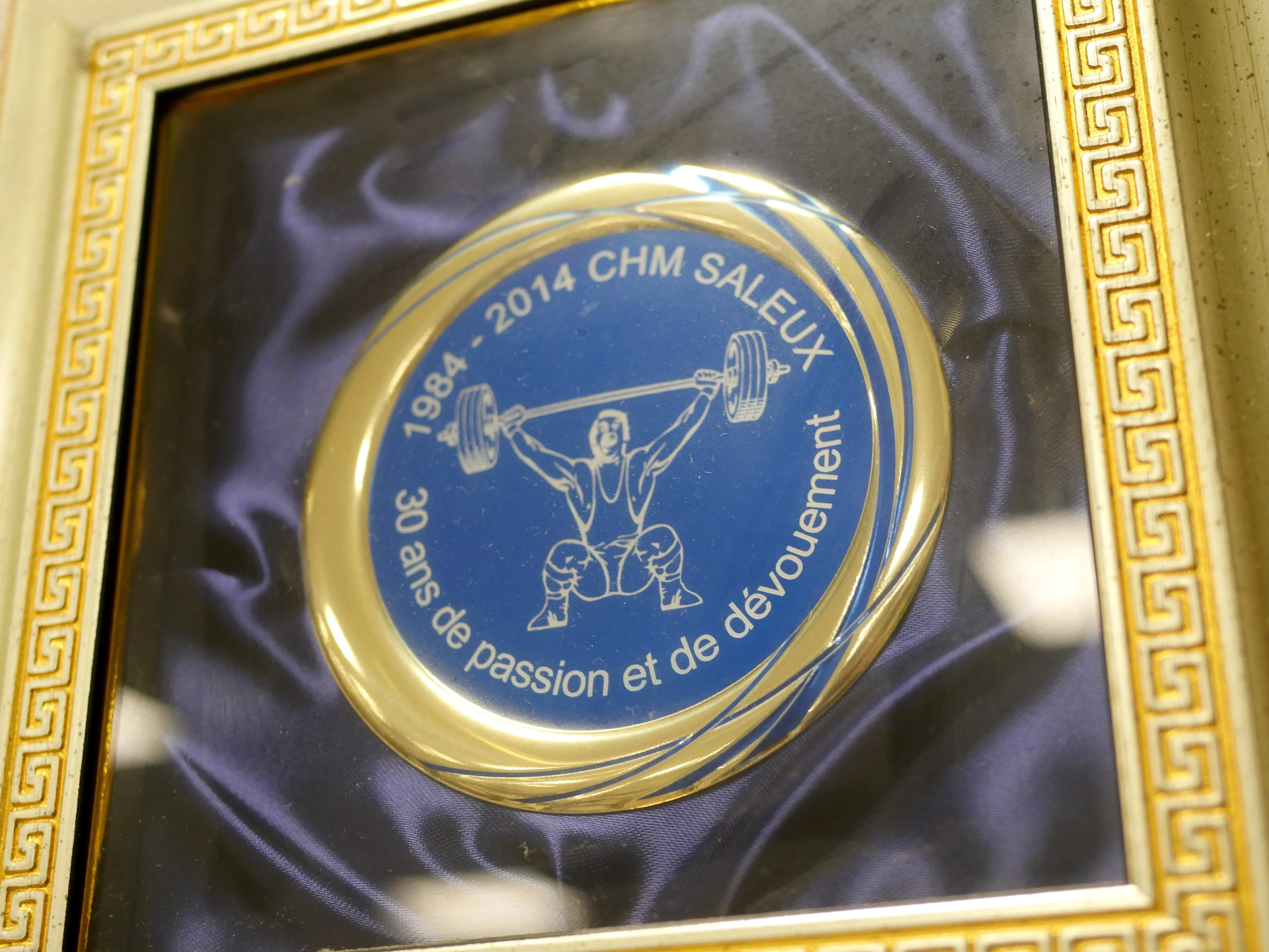 40 ans d’haltérophilie !