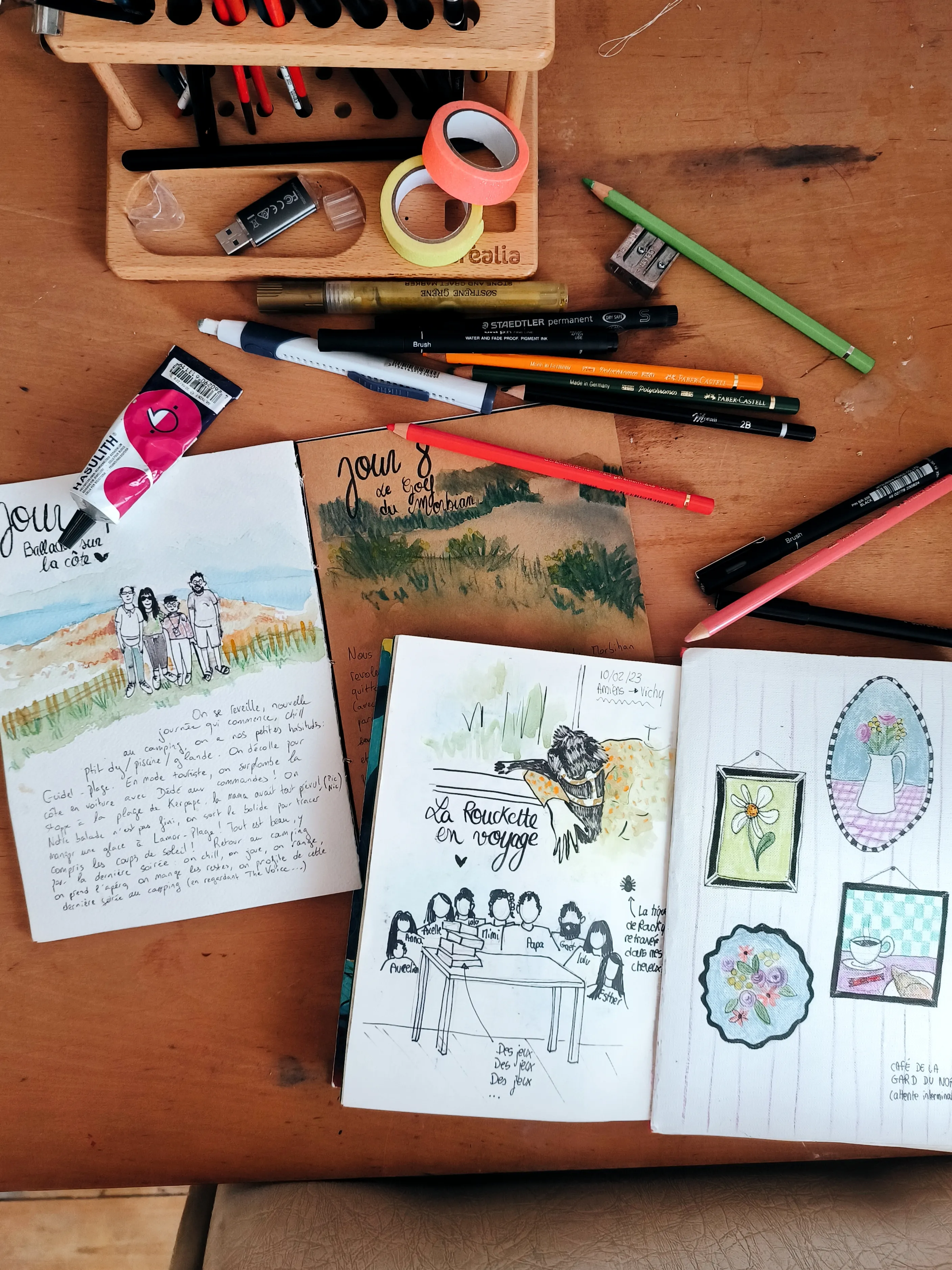Atelier : Tenir un carnet créatif avec Luluj