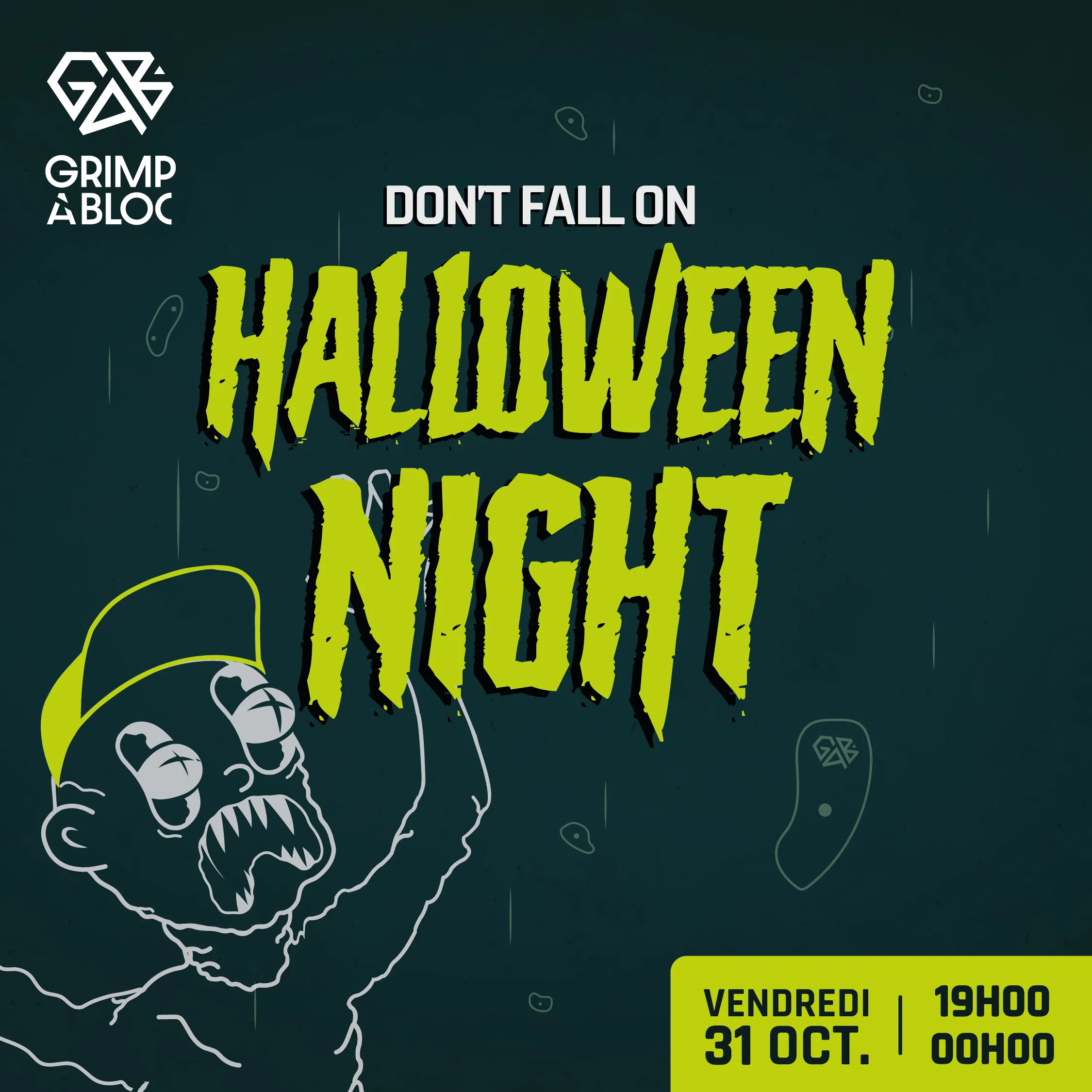Don't Fall on Halloween Night by GRIMP'A BLOC