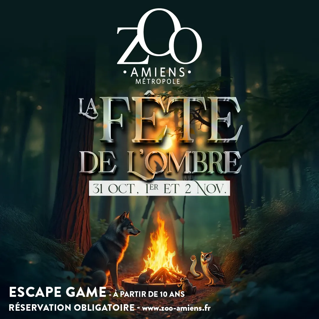 La Fête de l'Ombre : l'escape game du Zoo d'Amiens Métropole